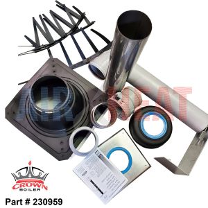 230959 - Crown 100mm Flex Liner System (Masonry) Installation Kit