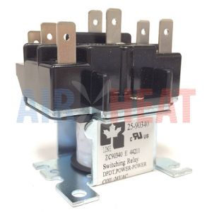 DPDT HVAC Switching Semi-Enclosed Relay, 24V - Alltemp