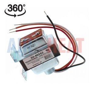 Multi Mount Control Transformer, 40VA, 120/208/240V - Alltemp
