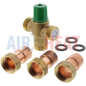 Taco Mixing Valve, Low Lead, 1", Series 5004