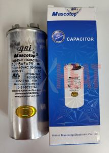 Capacitor Dual 40/5 mfd 440v Round