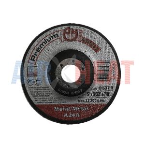 D537R - Resin Bonded Abrasives Depressed Center Cut-Off Wheels Premium A 24 R metal 5" x 3/32" x 7/8"