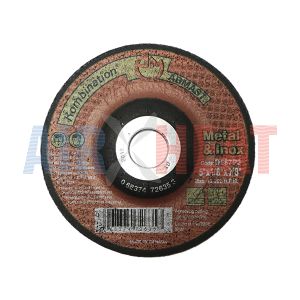 D587P3 - Resin Bonded Abrasives Depressed Center Cut-Off and Light grinding Wheels 5" x 1/8" x 7/8"