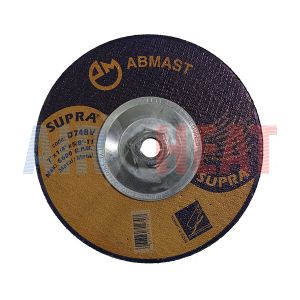 D748V - Resin Bonded Abrasives Depressed Center Grinding Wheels Supra metal 7" x 1/4" x 5/8" -11