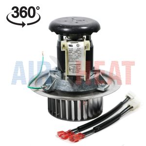 Motor & Fan Kit, Carrier Draft Inducer, Flue Exhaust 1/25HP 3000RPM Carrier - Rotom