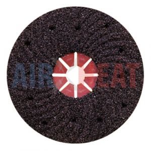 H716C - Resin Bonded Abrasives Spiral Ribbed Flexible grinding Discs (Concrete) C 16/24 concrete 7" x 7/8"