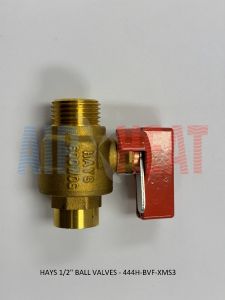 HAYS 1/2" BALL VALVES