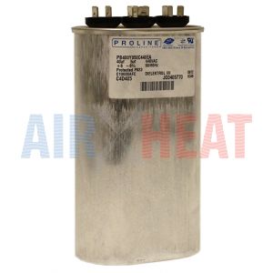 Capacitor, Polypro Metallized; Cap 40 µF Oval