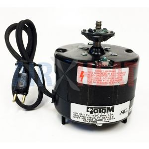 Motor 1/45HP Refrigeration, Evaporator, Coil 3.3" Dia. 1550RPM 115V Hussmann, Foster