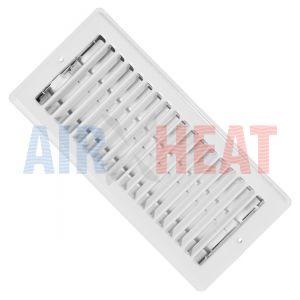 RG0132 - Imperial 4" x 10" Ceiling Register White Metal