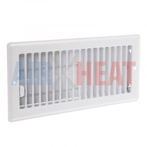 RG0289 - Imperial 10" x 4" Multi Shutter Register White Metal