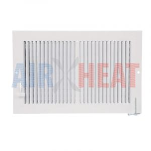 RG0295 - Imperial 10" x 8" Multi Shutter Register White Metal