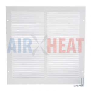 RG0368 - Imperial 12" x 12" Sidewall Return Air Grille White Metal