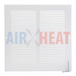 RG0402 - Imperial 14" x 14" Sidewall Return Air Grille White Metal