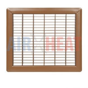 RG1177 - Imperial 6" x 8" Return Air Floor Grille Brown Metal
