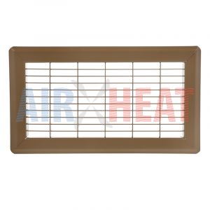 RG1208 - Imperial 8" x 16" Return Air Floor Grille Brown Metal