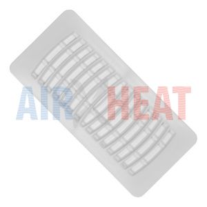 RG1439 - Imperial 4" x 10" Floor Register White Plastic