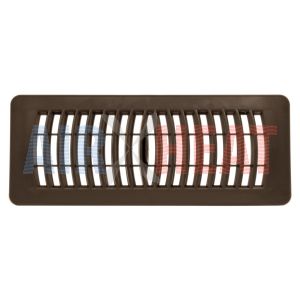 Grille Brown Plastic 3 x 10