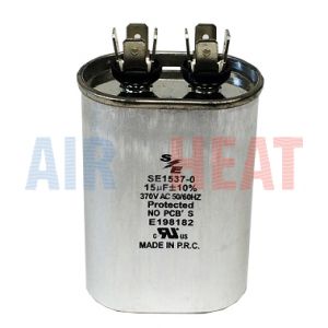 Capacitor 15mfd 370v Oval