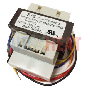 Transformer, 120/208/240v-24v 75va, Foot Mount-Smart Electric