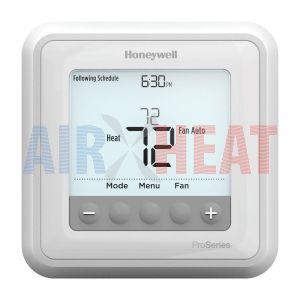 Honeywell TH6220U2000 T6 Pro Programmable Thermostat with Stages up to 2 Heat/1 Cool Heat Pumps or 2 Heat/2 Cool Conventional Systems
