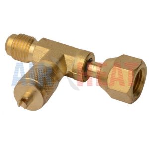 Swivel Tee w/Permanent Depressor 1/4"